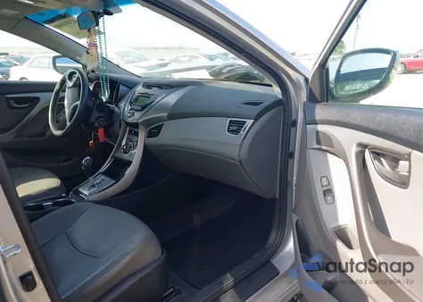 2013 Hyundai Elantra Limited из США, поврежденный, VIN 5NPDH4AE7DH168660